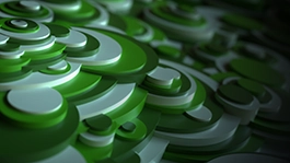 Thumbnail image for 3D Circle Steps (Lime) wallpaper