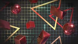 Thumbnail image for Retro Grid (Red) wallpaper