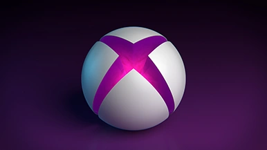 Thumbnail image for 3D XBOX Ball (Bright Purple) wallpaper