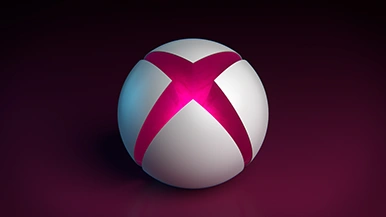 Thumbnail image for 3D XBOX Ball (Magenta) wallpaper