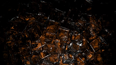 Thumbnail image for Ice Cubes (Brown) wallpaper